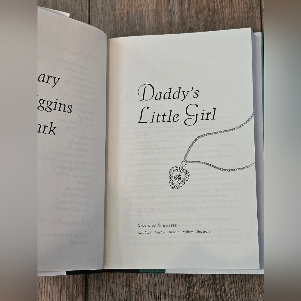 Daddy's Little Girl by Mary Higgins Clark Hardcover 2002 Simon‎ & Schuster - Picture 6 of 7